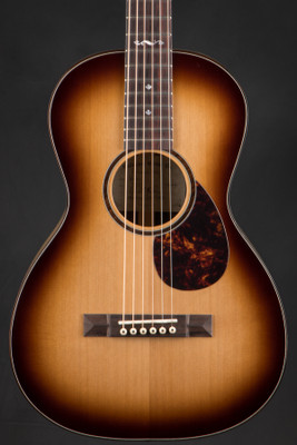 Gallagher Provenir Parlor Acoustic Guitar with Western Red Cedar and Tamarind in Sunburst