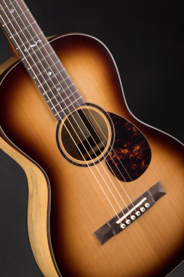 Gallagher Provenir Parlor Acoustic Guitar with Western Red Cedar and Tamarind in Sunburst