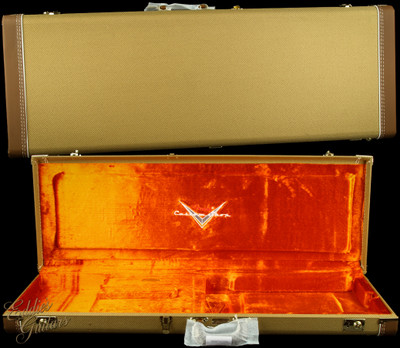 Hardshell Case for Fender Custom Shop 50s Dualmag II Stratocaster Relic Blue Sparkle Electric Guitar
