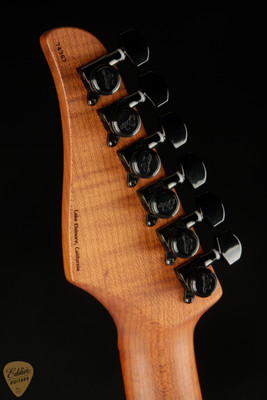 2023 - Suhr Eddie's Guitars Exclusive Classic S Antique Roasted - Ocean Turquoise Metallic