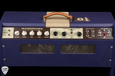 Magnatone Eddies Exclusive Twilighter 2x12 Stereo Combo Plum and Vanilla Bronco Amplifier