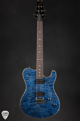 Suhr Oso Short-Scale Transparent Blue Electric Guitar