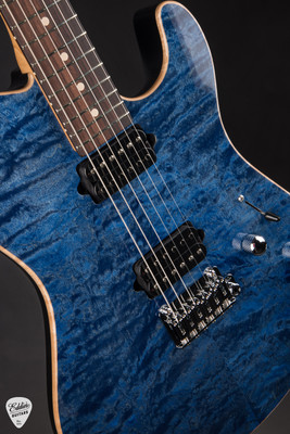 Suhr Oso Short-Scale - Transparent Blue #94644 - Eddie's Guitars