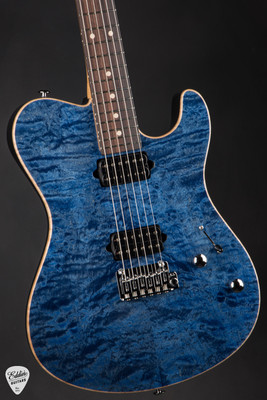 Suhr Oso Short-Scale Transparent Blue Electric Guitar