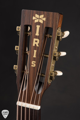 Iris MS00 12 Fret Acoustic Guitar with European Spruce and Koa in Sunburst