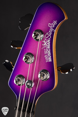 Ernie Ball Music Man Short Scale StingRay Galactic Pearl Electric Bass