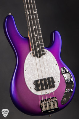 Ernie Ball Music Man Short Scale StingRay Galactic Pearl Electric Bass