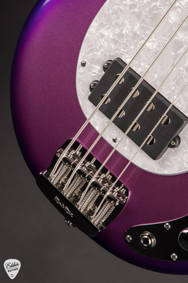 Ernie Ball Music Man Short Scale StingRay Galactic Pearl Electric Bass