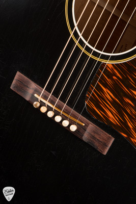Fairbanks F 20 Nick Lucas 12 Fret Acoustic Guitar with Sitka Spruce and Mahogany in Aged Black