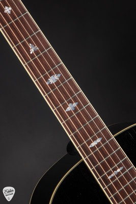 Fairbanks F 20 Nick Lucas 12 Fret Acoustic Guitar with Sitka Spruce and Mahogany in Aged Black