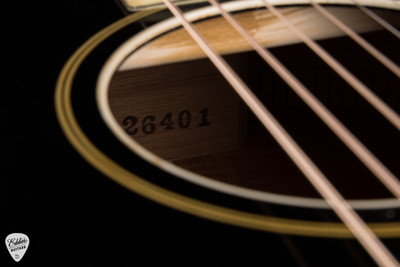 Fairbanks F 20 Nick Lucas 12 Fret Acoustic Guitar with Sitka Spruce and Mahogany in Aged Black