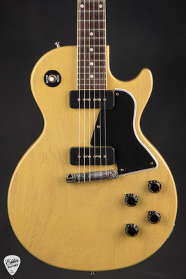 2021 Gibson Custom Shop Murphy Lab 57 Les Paul Special Single Cut Reissue TV Yellow Electric Guitar