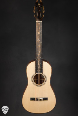 Bourgeois Style 42 Piccolo Parlor Acoustic Guitar with Alpine Spruce and The Tree Mahogany