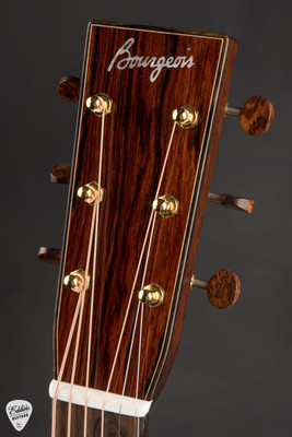 Bourgeois OMC Acoustic Guitar with Bearclaw Italian Spruce and Cocobolo