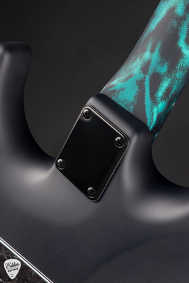 James Tyler Studio Elite Satin Black with Black Shmear with Turquoise Tint Electric Guitar