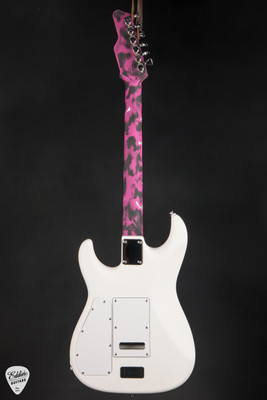 James Tyler Studio Elite Satin White with Neon Pink Shmear Electric Guitar