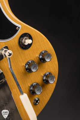 Gibson Custom Limited Edition 1964 SG Standard Reissue Korina VOS Antique Natural Electric Guitar