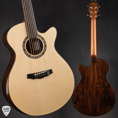 Laurie Williams Tui Acoustic Guitar with Swiss Spruce and Madagascar Rosewood