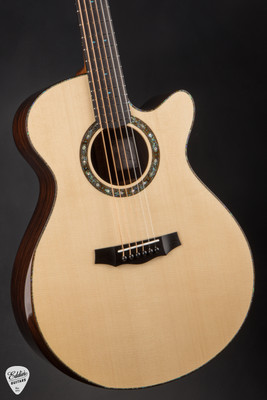 Laurie Williams Tui Acoustic Guitar with Swiss Spruce and Madagascar Rosewood