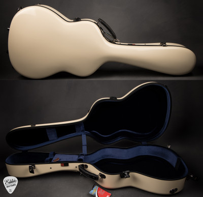 Case for J Rieck 00 Acoustic Guitar with Western Red Cedar and Madagascar Rosewood