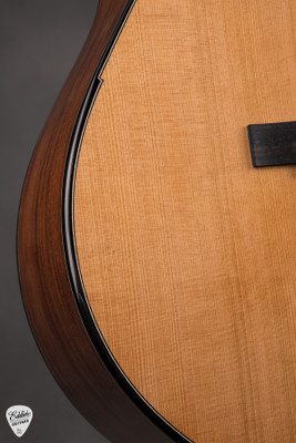 J Rieck 00 Acoustic Guitar with Western Red Cedar and Madagascar Rosewood