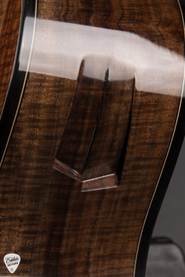 J Rieck OM Acoustic Guitar with Lutz Spruce and Claro Walnut