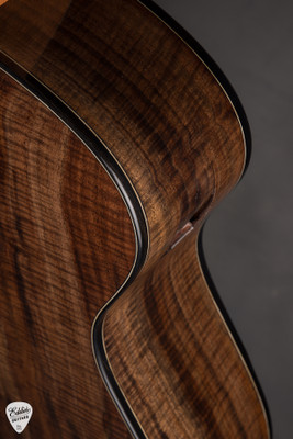 J Rieck OM Acoustic Guitar with Lutz Spruce and Claro Walnut