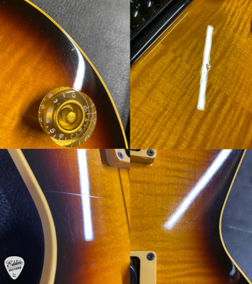 1981 Dean Elite Deluxe Brazilia Burst Electric Guitar