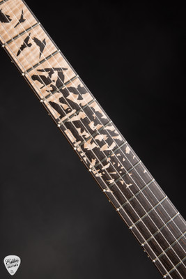 PRS Custom 24 Birds of a Feather Limited Edition Blood Red and Charcoal Microburst Electric Guitar