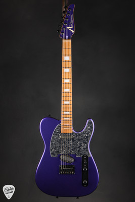 Tom Anderson T Classic Shorty Metallic Pavo Purple Electric Guitar