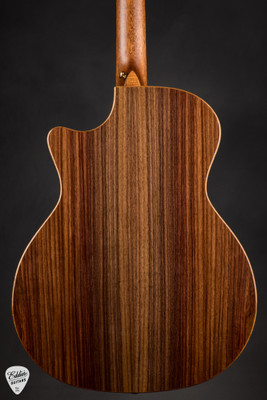 Taylor Custom 21 C14ce B6021 Grand Auditorium Dark Forest Sinker Cypress and Indian Rosewood Acoustic Guitar