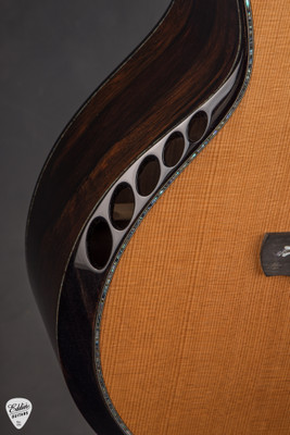 Kevin Ryan Nightingale Grand Soloist Western Red Cedar and Brazilian Rosewood Acoustic Guitar