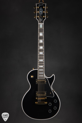 Gibson Custom Shop Les Paul Custom Ebony Electric Guitar
