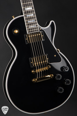 Gibson Custom Shop Les Paul Custom Ebony Electric Guitar