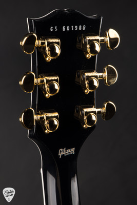 Gibson Custom Shop Les Paul Custom Ebony Electric Guitar