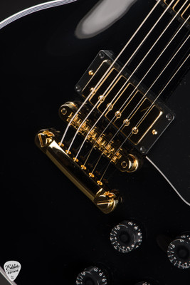 Gibson Custom Shop Les Paul Custom Ebony Electric Guitar