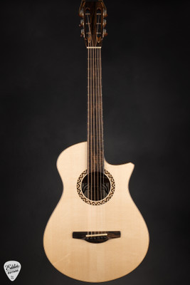 Marchwood 00C 12 Fret Acoustic Guitar with Swiss Spruce and Koa