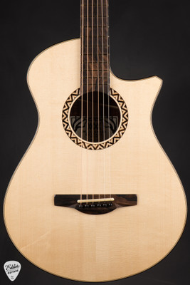 Marchwood 00C 12 Fret Acoustic Guitar with Swiss Spruce and Koa