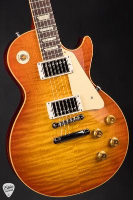 Gibson Custom Shop PSL 59 Les Paul Standard Reissue VOS Sunrise Tea Burst Electric Guitar
