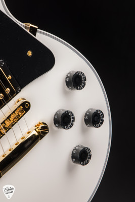 Gibson Custom Shop Les Paul Custom Gloss Alpine White Electric Guitar