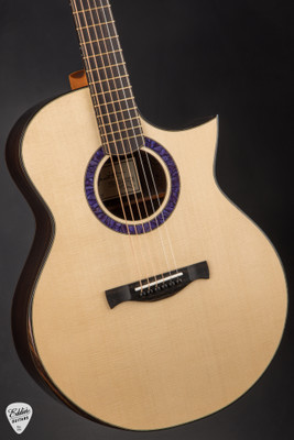 Jeff Jewitt JJ Small Jumbo - Swiss Moon Spruce & Brazilian
