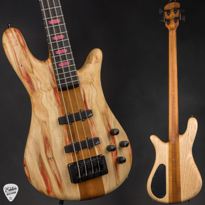Spector NS 2 4 String Neck Thru Box Elder and Swamp Ash Electric Guitar