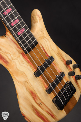Spector NS 2 4 String Neck Thru Box Elder and Swamp Ash Electric Guitar