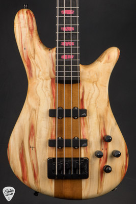 Spector NS 2 4 String Neck Thru Box Elder and Swamp Ash Electric Guitar