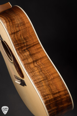 2024 Circle Strings Dreadnought Acoustic Guitar with German Spruce and Koa