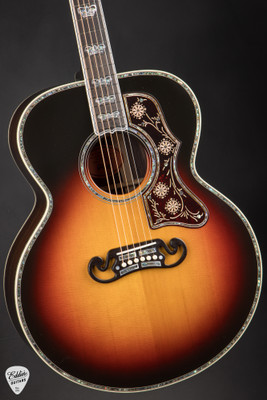 Gibson Custom Shop SJ 200 Monarch Rosewood Tri Burst Acoustic Guitar