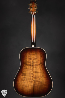 Huss and Dalton DS12 Custom Acoustic Guitar with Bearclaw Sitka Spruce and Tasmanian Blackwood in Sunburst