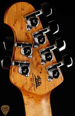 2023 - Ernie Ball Music Man Luke 3 HH Maple Top - Cherry Burst Quilt