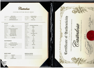 Castedosa spec sheet