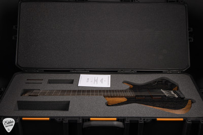 Open Hardshell Case for Padalka 0M Axion Uniform Electric Guitar